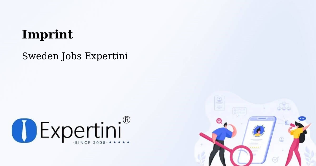 Imprint – Lilla Edet - Sweden Jobs Expertini